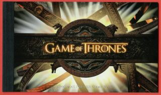 2018 Dy24 Game Of Thrones Prestige Booklet.