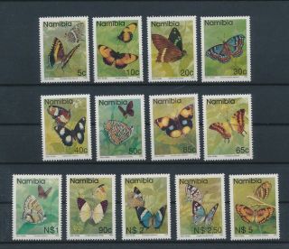 Lk49847 Namibia 1993 Insects Bugs Fauna Butterflies Fine Lot Mnh