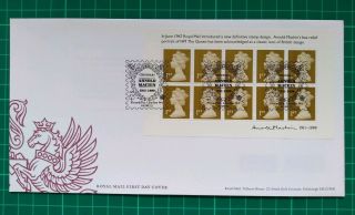 2011 Arnold Machin 1911 - 1999 Miniature Sheet First Day Cover