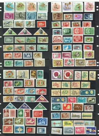 127 Hungary Stamps 1955 - 1959