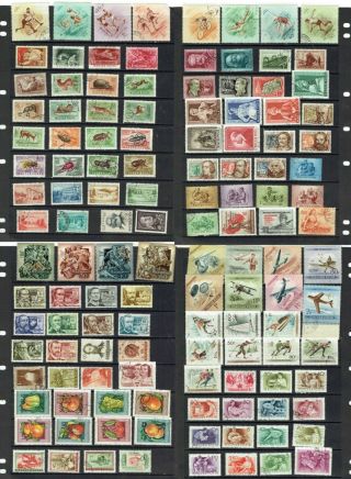 127 Hungary Stamps 1952 - 1955
