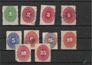 Mexico 1886 Stamps Ref R 17212