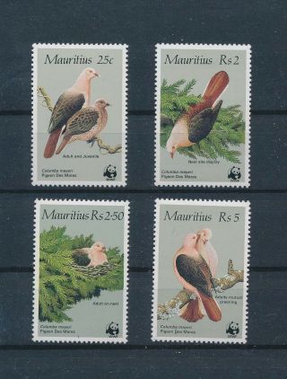 Lk62210 Mauritius Animals Fauna Flora Birds Fine Lot Mnh