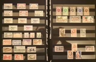 Cameroun Stamp 1930s - 1950s 5 Pages Or Unmounted Stamps
