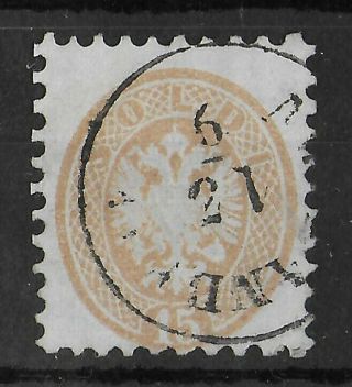 Lombardy Venetia 1864 - 1865 15 S Pale Brown Sass 45 Cv €300