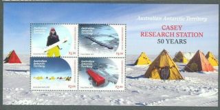 Australian Antarctic Territory - 2019 - Casey Research Station Mnh Min Sheet