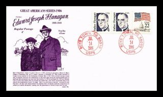 Dr Jim Stamps Us Father Flanagan Great Americans Gamm First Day Cover Boys Town