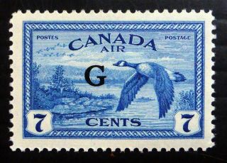Canada 1950 - 7c Airmail " G " Sg0190 U/m Nl555