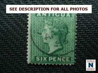 Noblespirit {ag} Antigua No.  19 Vfu = $150 Cv