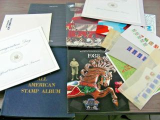 Us,  Accumulation Of Mint/used Stamps In An Album,  Stockbook,  & In Othe