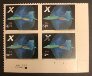 Tangstamps Us Stamps 2006 Sc 4019,  Plate Block Of 4,  Nh