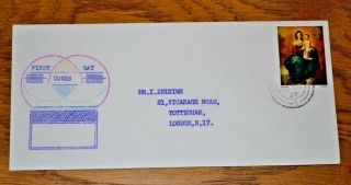 October 1967 First Day Cover Christmas