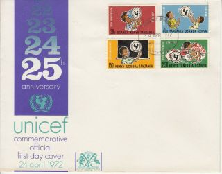 1972 Kenya Uganda Tanzania Unicef Children 
