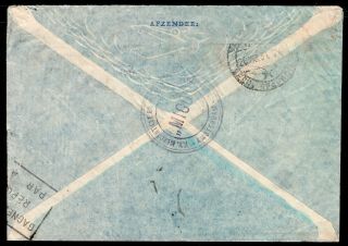 3805 NETHERLANDS TO CHILE AIR MAIL COVER 1934 AEROPOSTALE AMSTERDAM - VALPARAISO 2