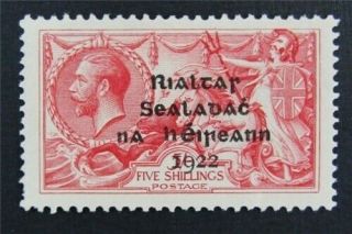 Nystamps British Ireland Stamp 37 Og H $330