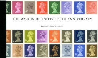 2017 Machin Definitive Great Britain Prestige Stamp Booklet Dy21 Vgc
