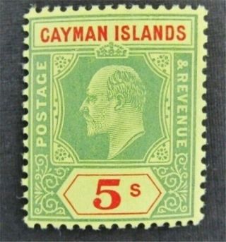Nystamps British Cayman Islands Stamp 28 Og Nh $73