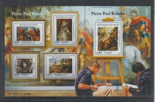 N929.  Niger - Mnh - 2015 - Art - Painting - Pierre Paul Rubens