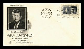 Dr Jim Stamps Us President John F Kennedy Fdc Cover Greenville Scott 1246