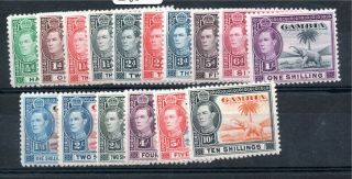 Gambia 1938 Sg150 - 61 M/m