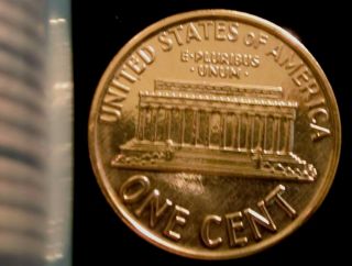 1990 - P Philadelphia Lincoln Memorial Penny BU 2