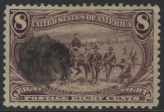 Us Stamps - Sc 289 - 8c Trans Mississippi - - Sound - (k - 133)