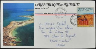 Djibouti 1990 Cover To France C53068