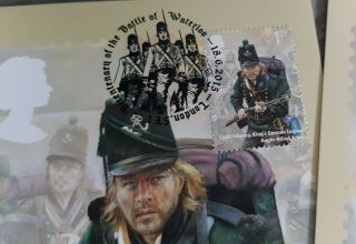 2015 Battle Of Waterloo 200 year anniversary Royal Mail First Day Covers stamps 3