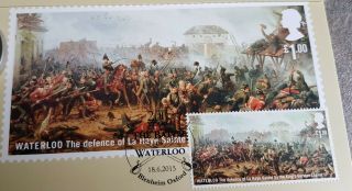 2015 Battle Of Waterloo 200 year anniversary Royal Mail First Day Covers stamps 5