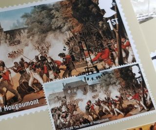 2015 Battle Of Waterloo 200 year anniversary Royal Mail First Day Covers stamps 6