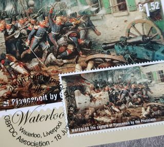 2015 Battle Of Waterloo 200 year anniversary Royal Mail First Day Covers stamps 7