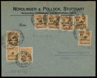 Germany Inflation Cover Nov 19 1923 Last Day Rate To Denmark 40 Billion Ma 72693