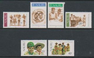 Nauru - 1982,  Boy Scout Movement Set - Mnh - Sg 256/61