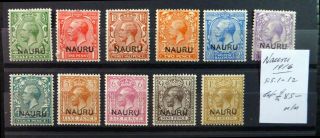 Nauru 1916 G.  V As Described Mounted Nr159