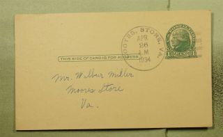 Dr Who 1934 Cootes Store Va Dpo Postal Card E39556