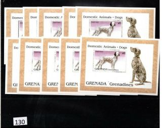 ,  10x Grenada - Mnh - Dogs - Animals -
