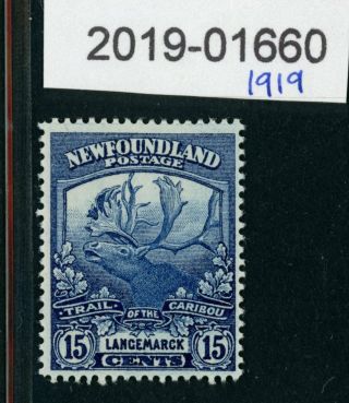 Newfoundland 1919 Mlh Stamp - " Lancemarck " 15 C - Troops In World War I (1660)