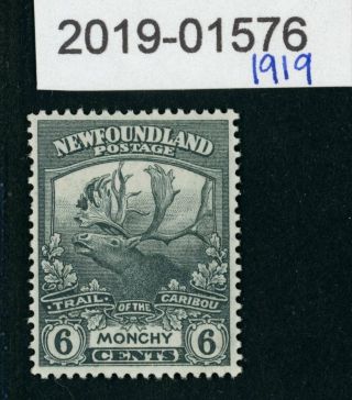 Newfoundland 1919 Mlh Stamp - " Monchy " 6 Cents - Troops In World War I (1576)