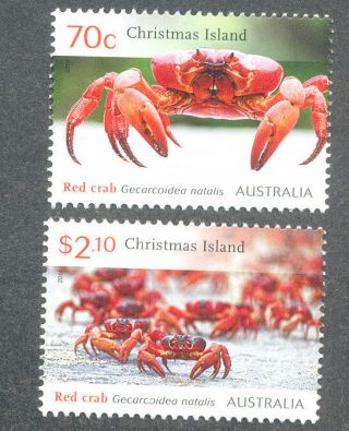 Christmas Island - Crabs Set Mnh - Marine Life