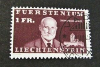 Nystamps Liechtenstein Stamp 163 $70