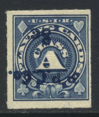 1922 Us Playing Card 8c On 8c Sc Rf18a Cat $75.  00