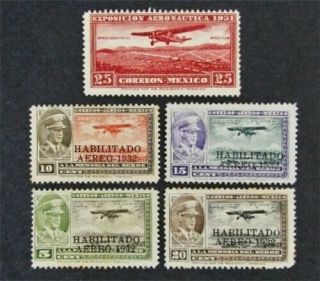 Nystamps Mexico Stamp C37//c89 Og H $36