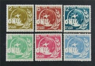 Nystamps Mexico Stamp 813 - 818 Og Nh $37