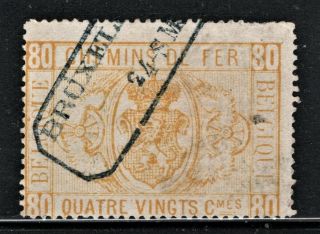 Hick Girl Stamp - Belgium Stamps Sc Q5 Parcel Post & Railway S1146