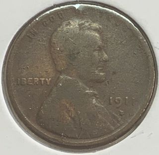 1911 D - Wheat Penny - Cent 1¢ Us Coin - Coinage Hk44