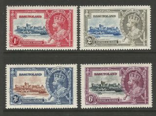 Basutoland 1935 Kgv Silver Jubilee Set Of Stamps
