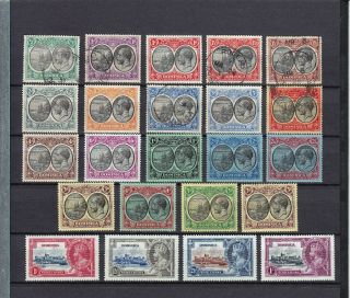 Dominica 1923 - 1933 Sg 71/90,  92/95 Kgv 23 Stamps Mostly Mlh