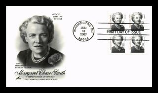 Dr Jim Stamps Us Margaret Chase Smith Art Craft First Day Cover Block