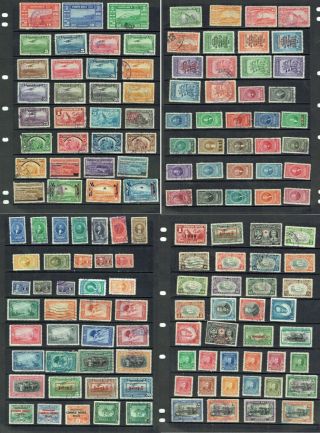 141 Costa Rica Stamps Regular Issues,  Airmails 1920 