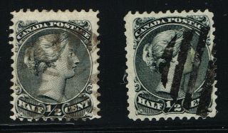 Canada Large Queens F - Vf Fancy Cancel (ray24